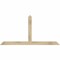 Ekena Millwork Portland Rough Sawn Timber Gable Bracket, Douglas Fir, 72"W x 36"H x 4"D x 4"F, 12/12 Pitch GBW072X36X0404POR00RDF - alternate 1
